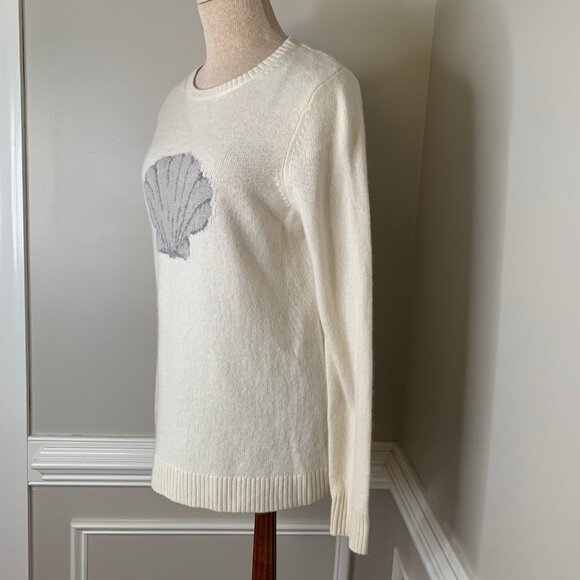 Vineyard Vines Women's Cashmere Lambswool Angora Cashmere Sweater Size S - Picture 3 of 8